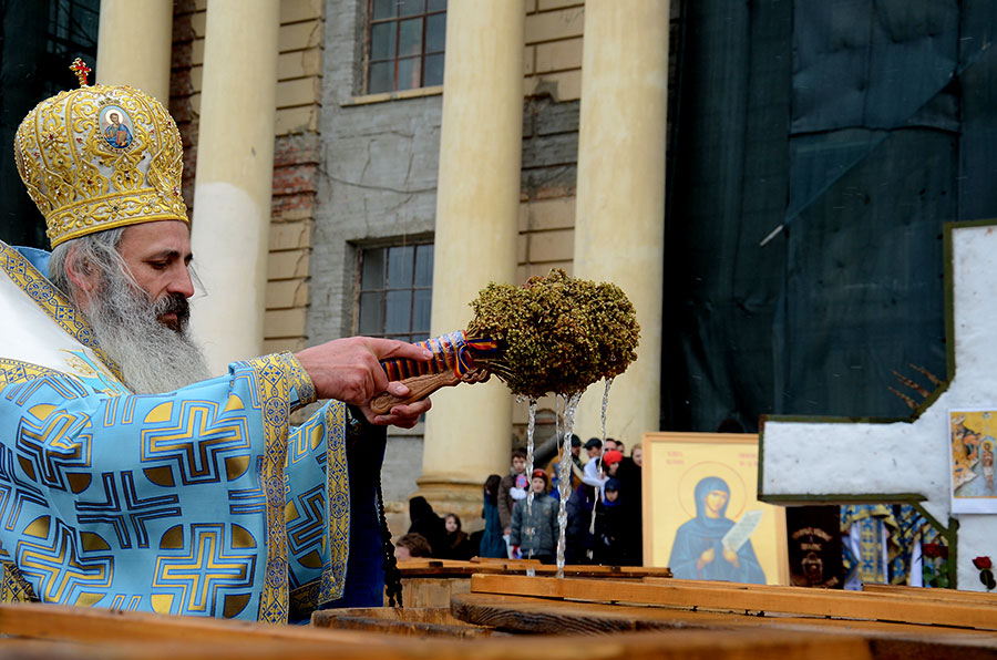 Sfinţirea Aghezmei mari la Catedrala mitropolitană din Iaşi