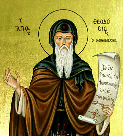 Sfântul Cuvios Teodosie cel Mare