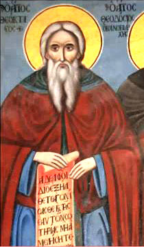 Sfântul Cuvios Teoctist, egumenul de la Kucumia Siciliei