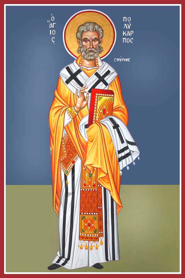 Sfântul Sfințit Mucenic Policarp, Episcopul Smirnei