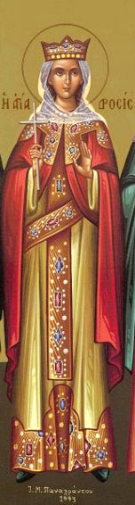 Sfânta Muceniță Drosida, fiica împăratului Traian