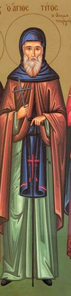 Sfântul Cuvios Tit, făcătorul de minuni