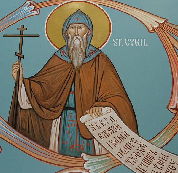 Sfântul Cuvios Chiril, Apostolul slavilor Sfântul Cuvios Chiril, Apostolul slavilor