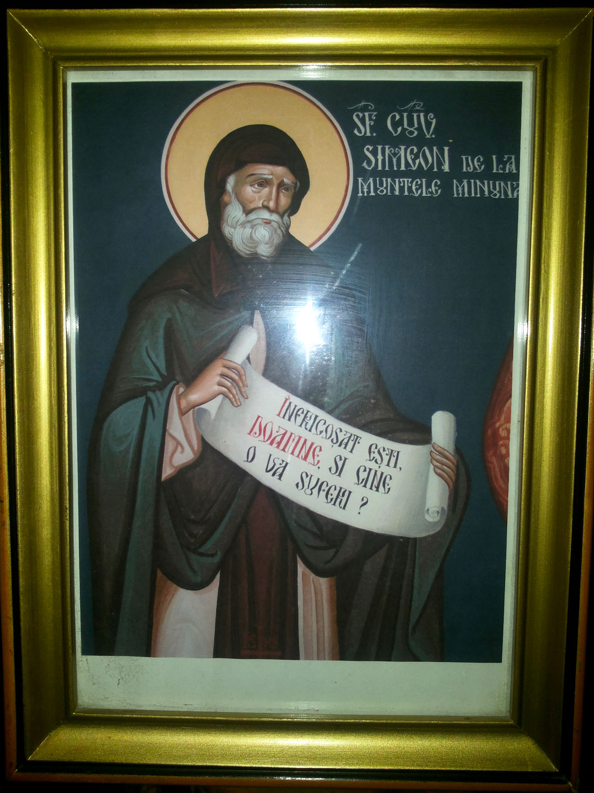 Sfântul Cuvios Simeon cel din Muntele Minunat