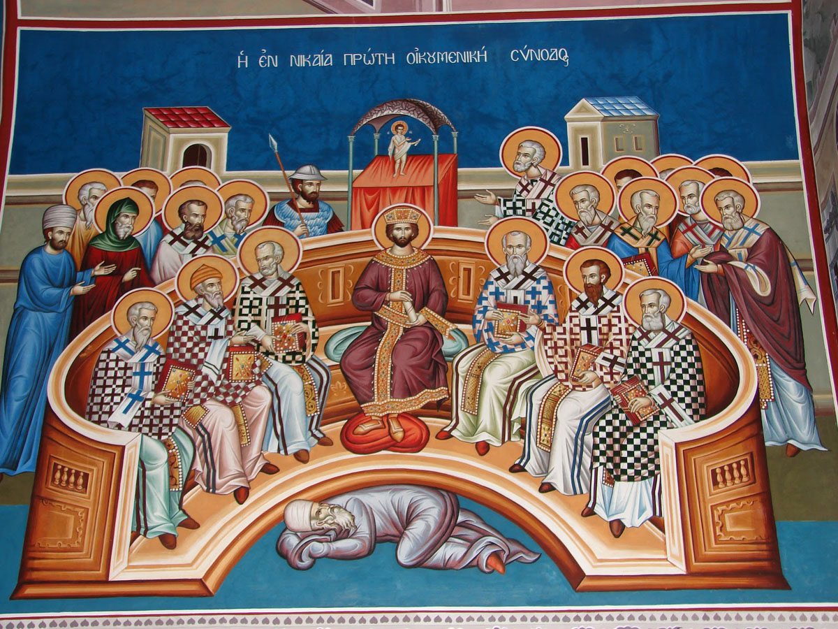 Sfinții Părinți de la Sinodul I Ecumenic