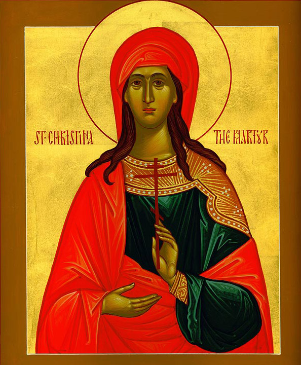 Sfânta Mare Muceniță Hristina