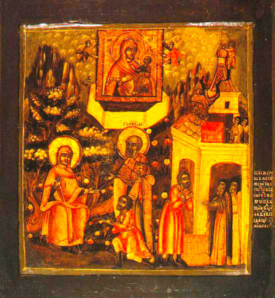 Icoana Maicii Domnului „sfătuitoarea”