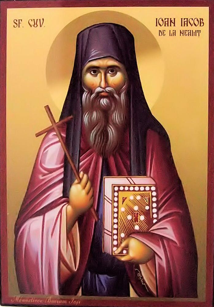 Sfântul Cuvios Ioan Iacob de la Neamț