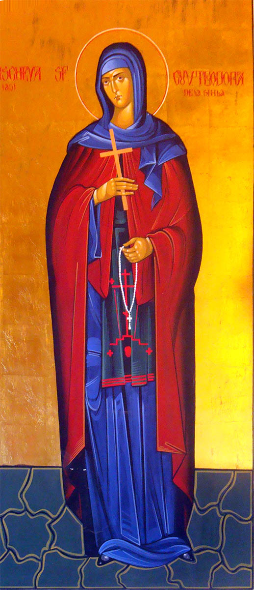 Sfânta Cuvioasă Teodora de la Sihla