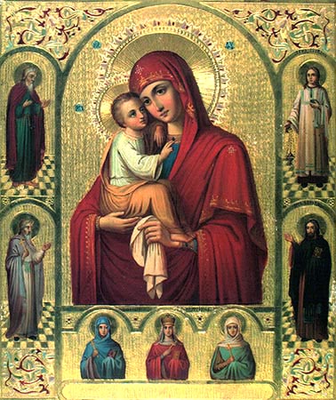 Icoana Maicii Domnului de la Poceaev