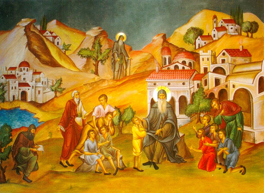 Sfântul Cuvios David din Evvia