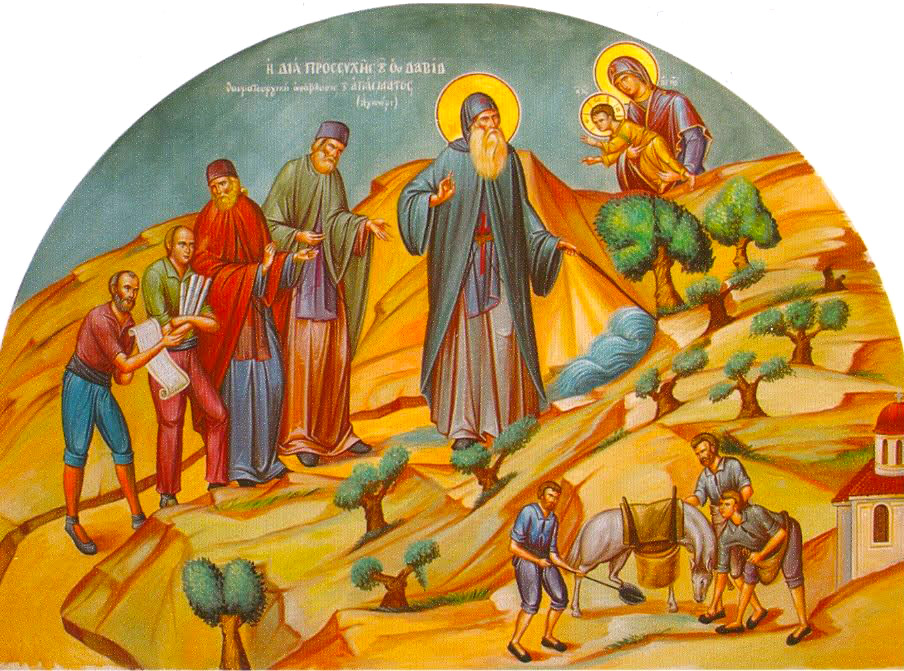 Sfântul Cuvios David din Evia