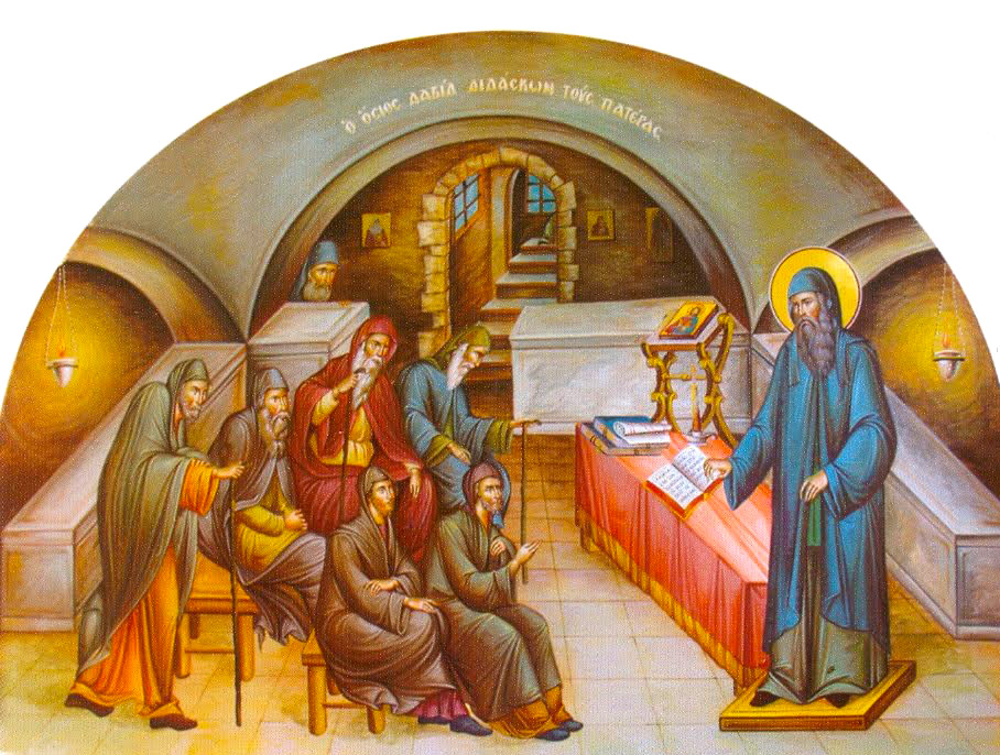 Sfântul Cuvios David din Evia