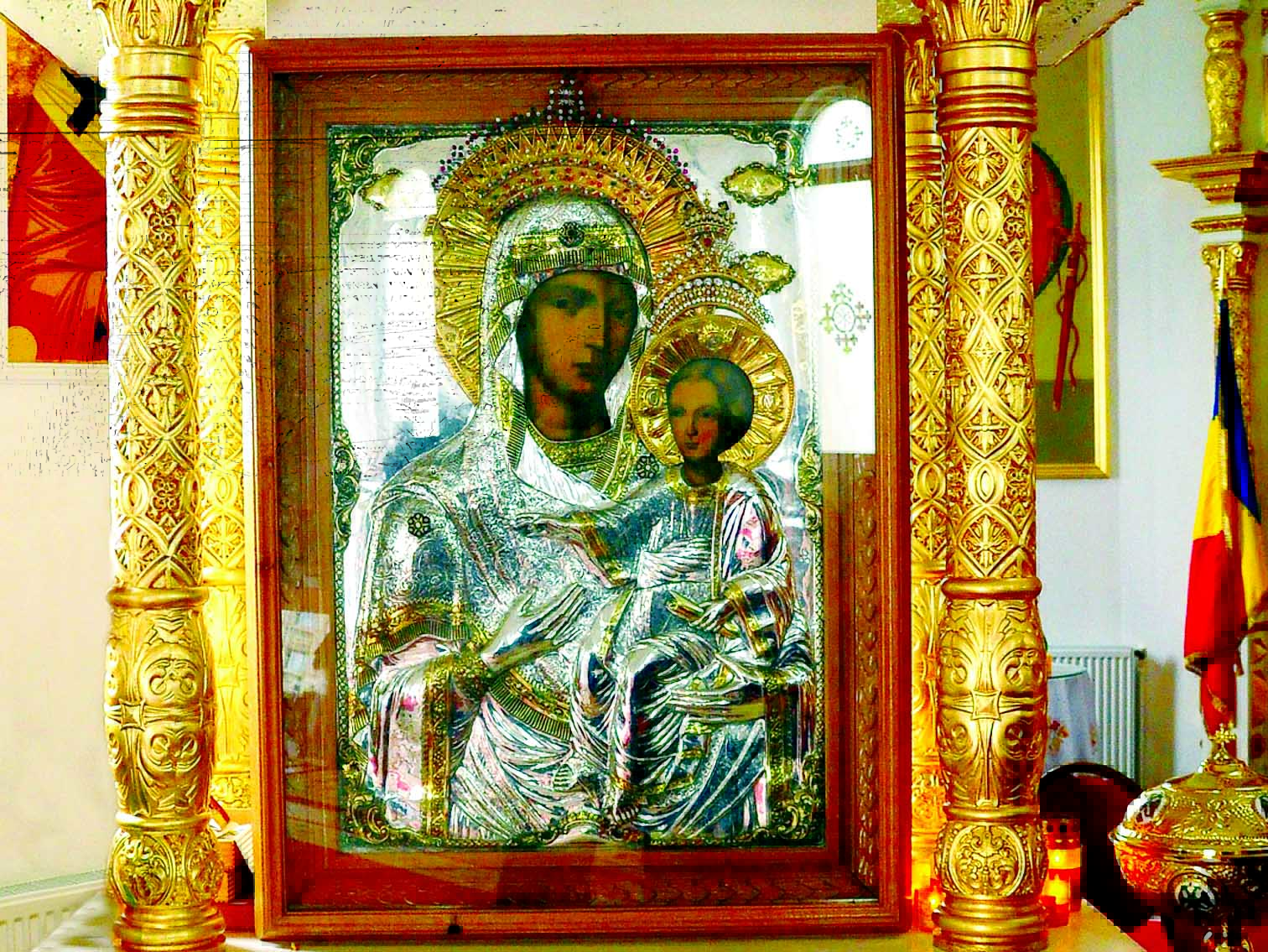 Icoana Maicii Domnului Prodromița - Paraclisul Catedralei Mântuirii Neamului (București)