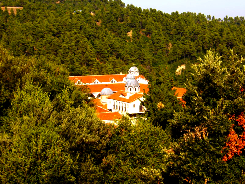 Mănăstirea Schimbarea la Faţă, a Cuviosului David din Evia