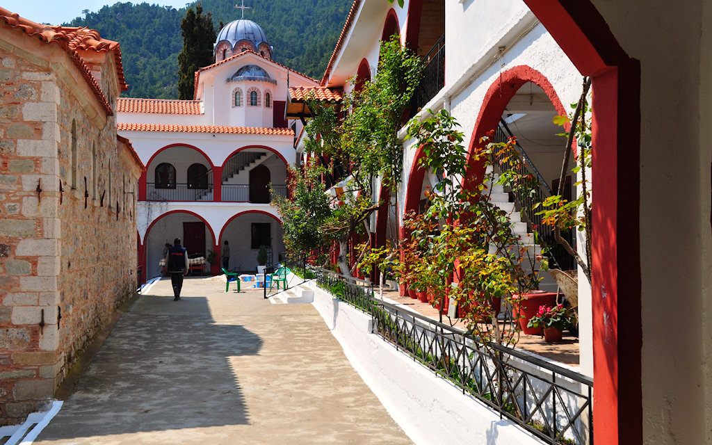 Mănăstirea Schimbarea la Faţă, a Cuviosului David din Evia