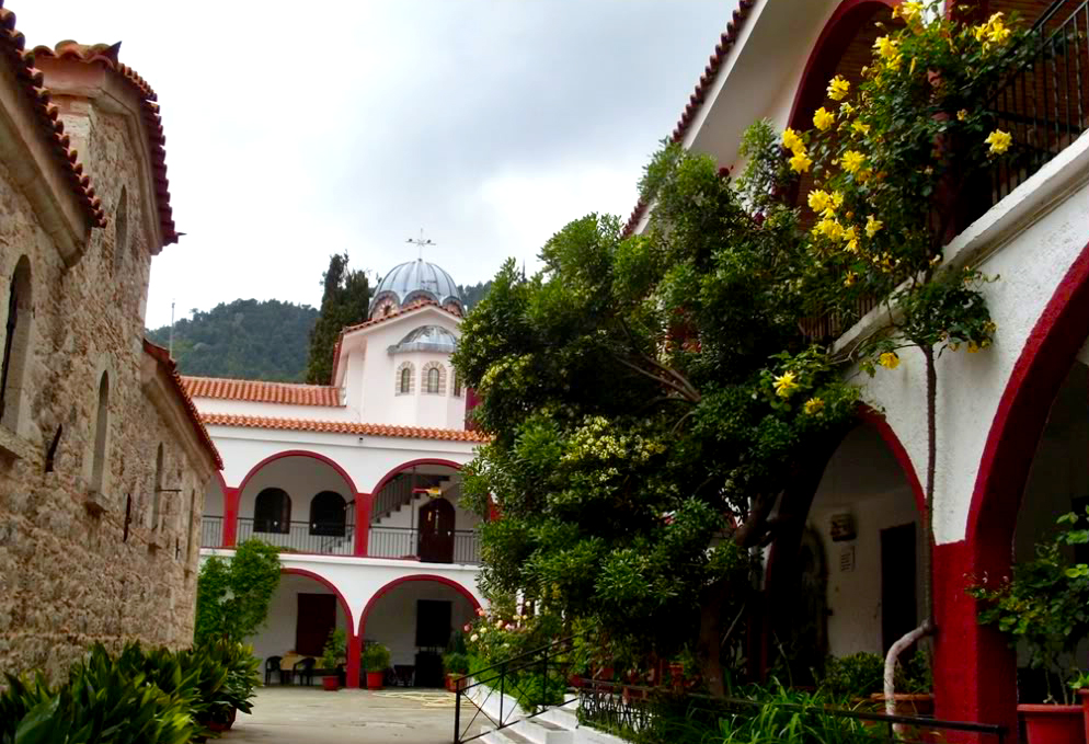 Mănăstirea Schimbarea la Faţă, a Cuviosului David din Evia