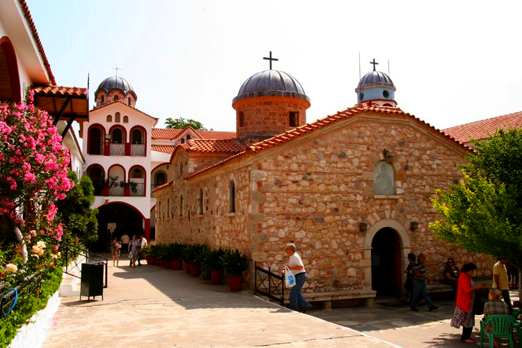 Mănăstirea Schimbarea la Faţă, a Cuviosului David din Evia