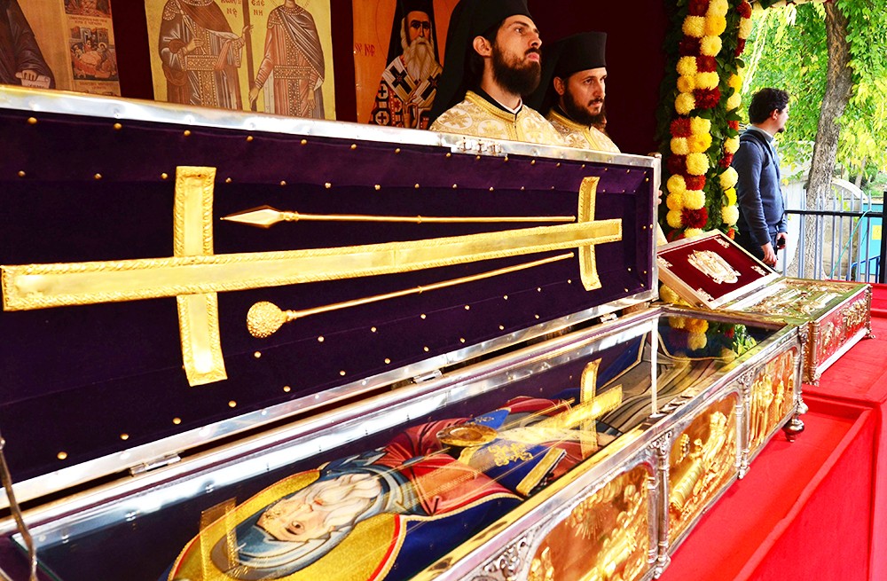 Moaştele Sfântului Cuvios Dimitrie cel Nou