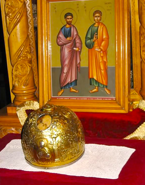 Moaştele Sfântului Cuvios David din Evvia