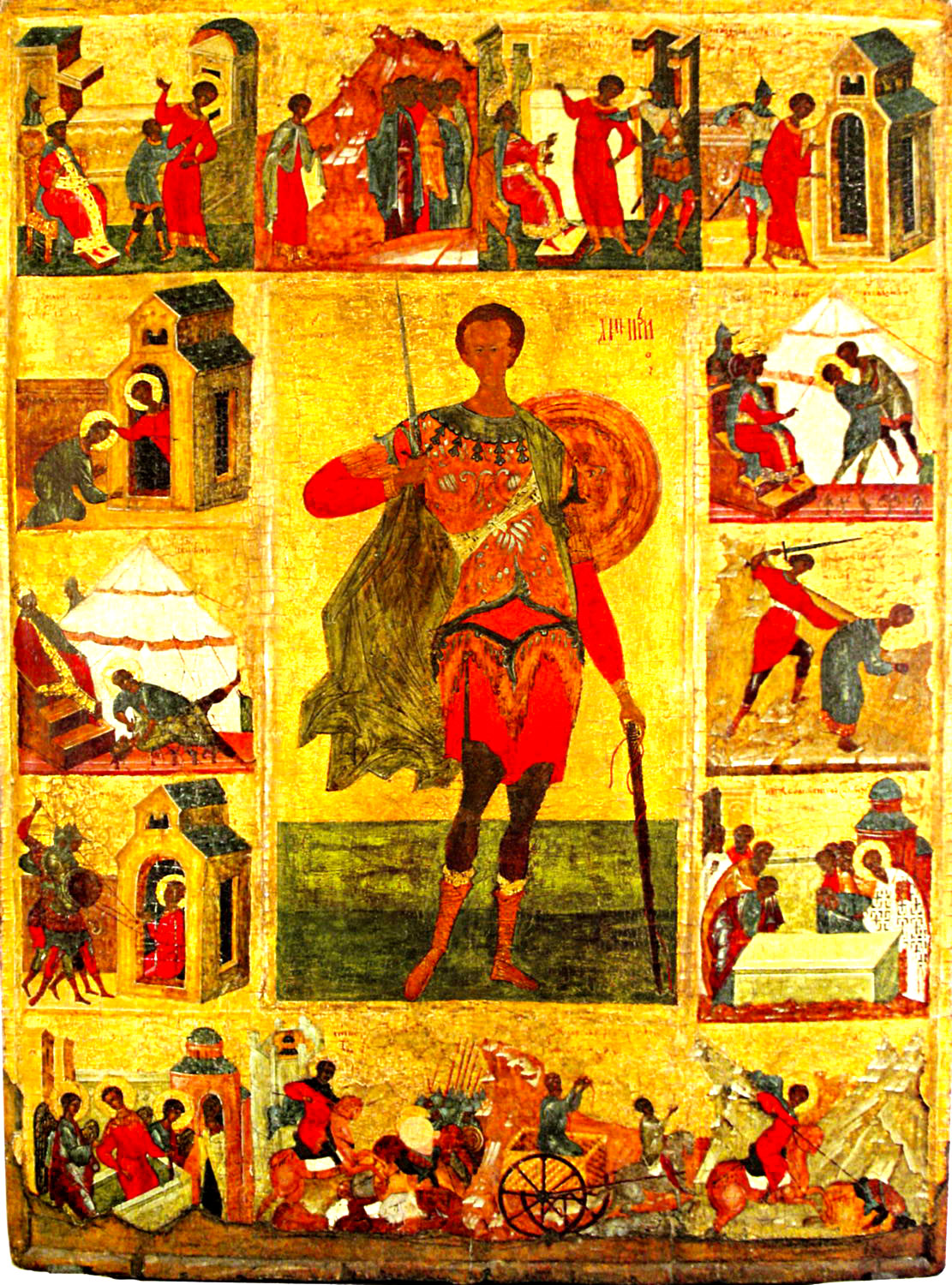 Sfântul Mare Mucenic Dimitrie, Izvorâtorul de mir