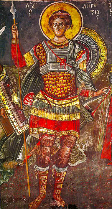 Sfântul Mare Mucenic Dimitrie, Izvorâtorul de mir