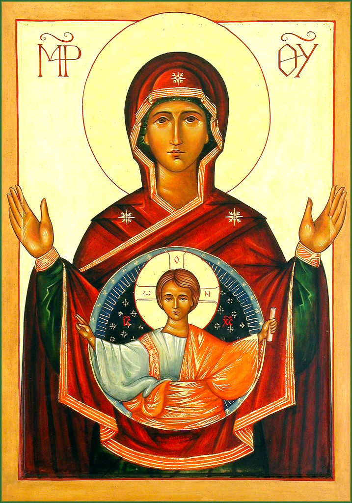 Icoana Maicii Domnului „a Semnului” din Novgorod