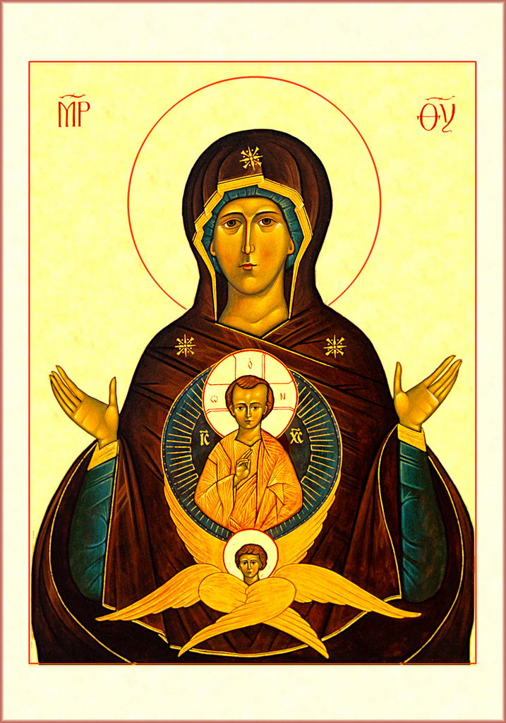 Icoana Maicii Domnului „a Semnului” din Novgorod