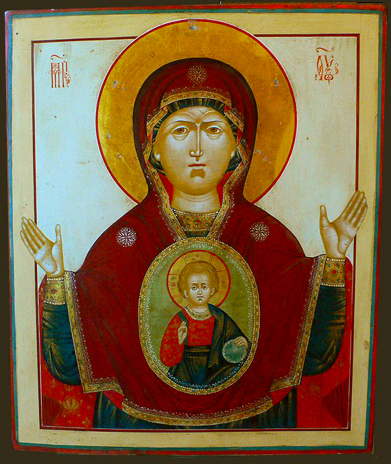 Icoana Maicii Domnului „a Semnului” din Novgorod