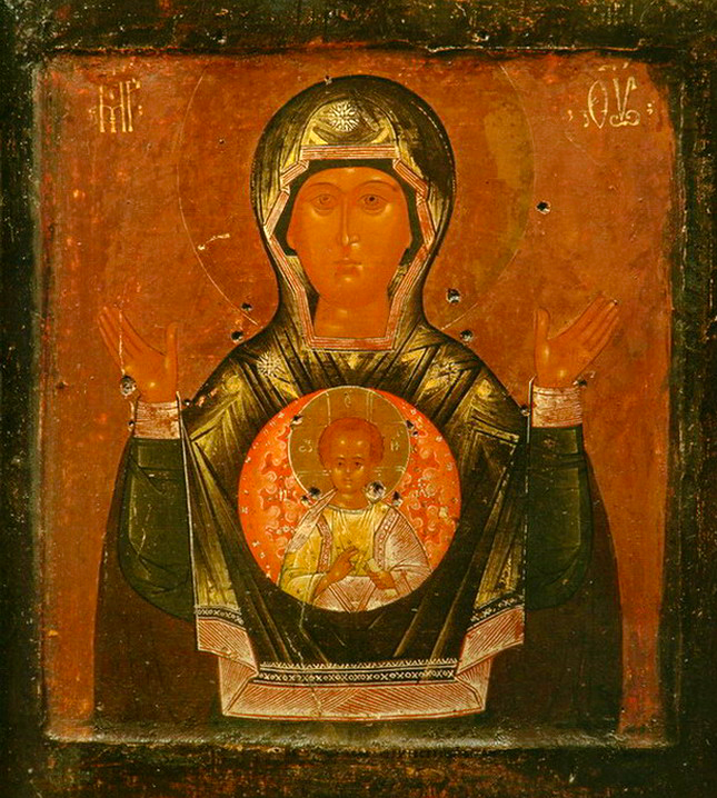 Icoana Maicii Domnului „a Semnului” din Novgorod