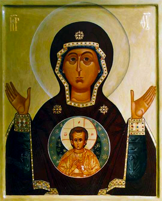 Icoana Maicii Domnului „a Semnului” din Novgorod