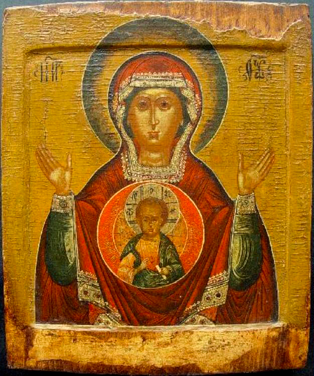 Icoana Maicii Domnului „a Semnului” din Novgorod