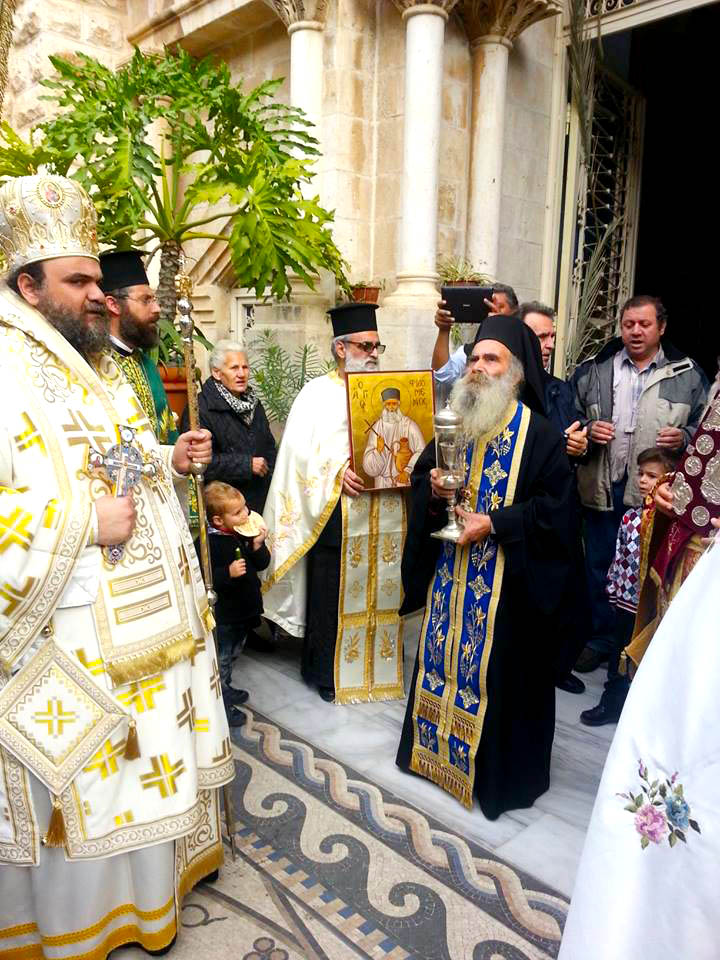 Hramul Noului Sfințit Mucenic Filumen noiembrie 2013