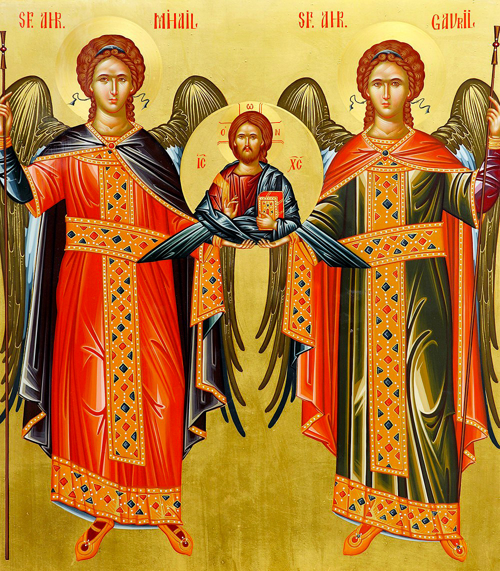 Sfinții Arhangheli Mihail și Gavriil
