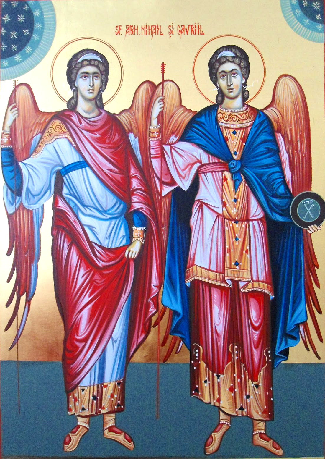 Sfinții Arhangheli Mihail și Gavriil