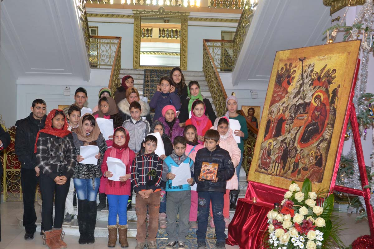 Colindători la Reşedinţa Mitropolitană - Parohia Brustureţ, Protopopiatul Iaşi 3