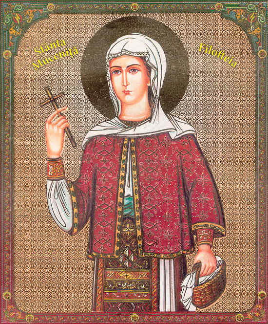 Sfânta Muceniță Filofteia de la Curtea de Argeș