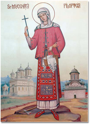 Sfânta Muceniță Filofteia de la Curtea de Argeș