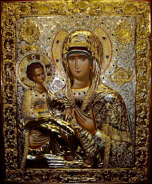 Icoana Maicii Domnului „a Sfântului Ioan Damaschin” (Tricherousa)