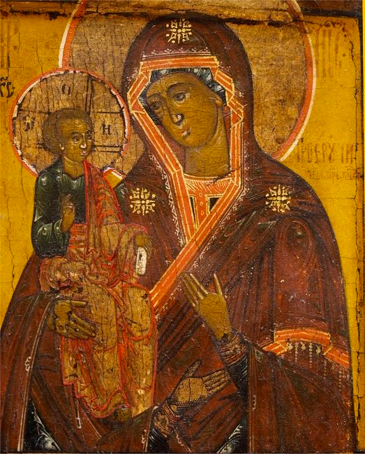 Icoana Maicii Domnului „a Sfântului Ioan Damaschin” (Tricherousa)