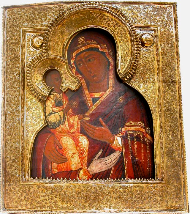 Icoana Maicii Domnului „a Sfântului Ioan Damaschin” (Tricherousa)