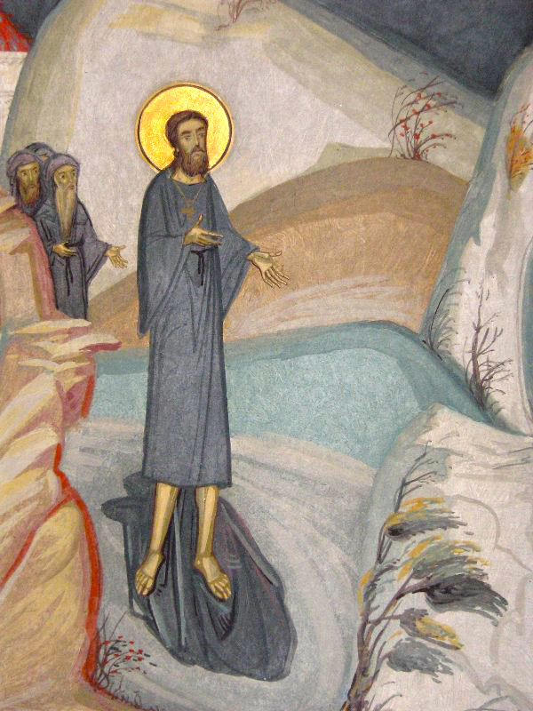 Minunea Sfântului Nicodim la trecerea Dunării