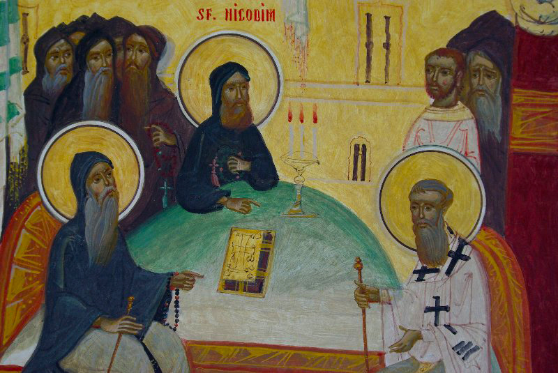 Sfântul Cuvios Nicodim de la Tismana mediază conflicte