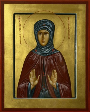 Sfânta Cuvioasă Melania Romana