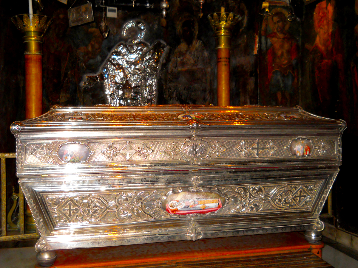 Moaştele Sfântului Ierarh Spiridon