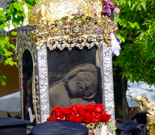 Moaştele Sfântului Ierarh Spiridon