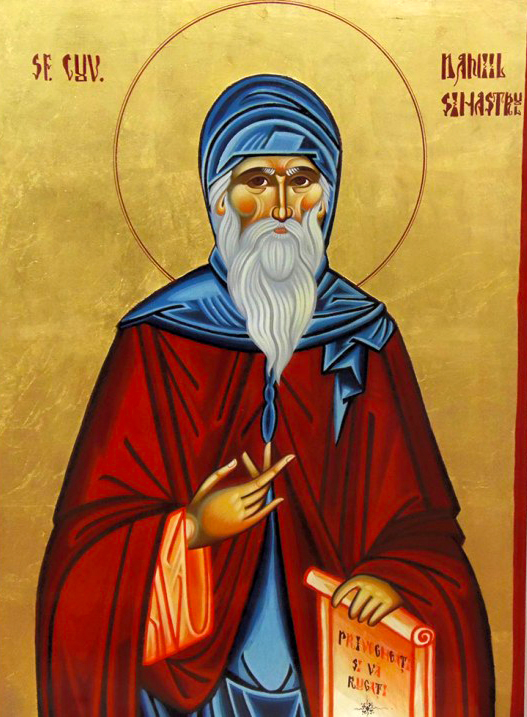 Sfântul Cuvios Daniil Sihastrul