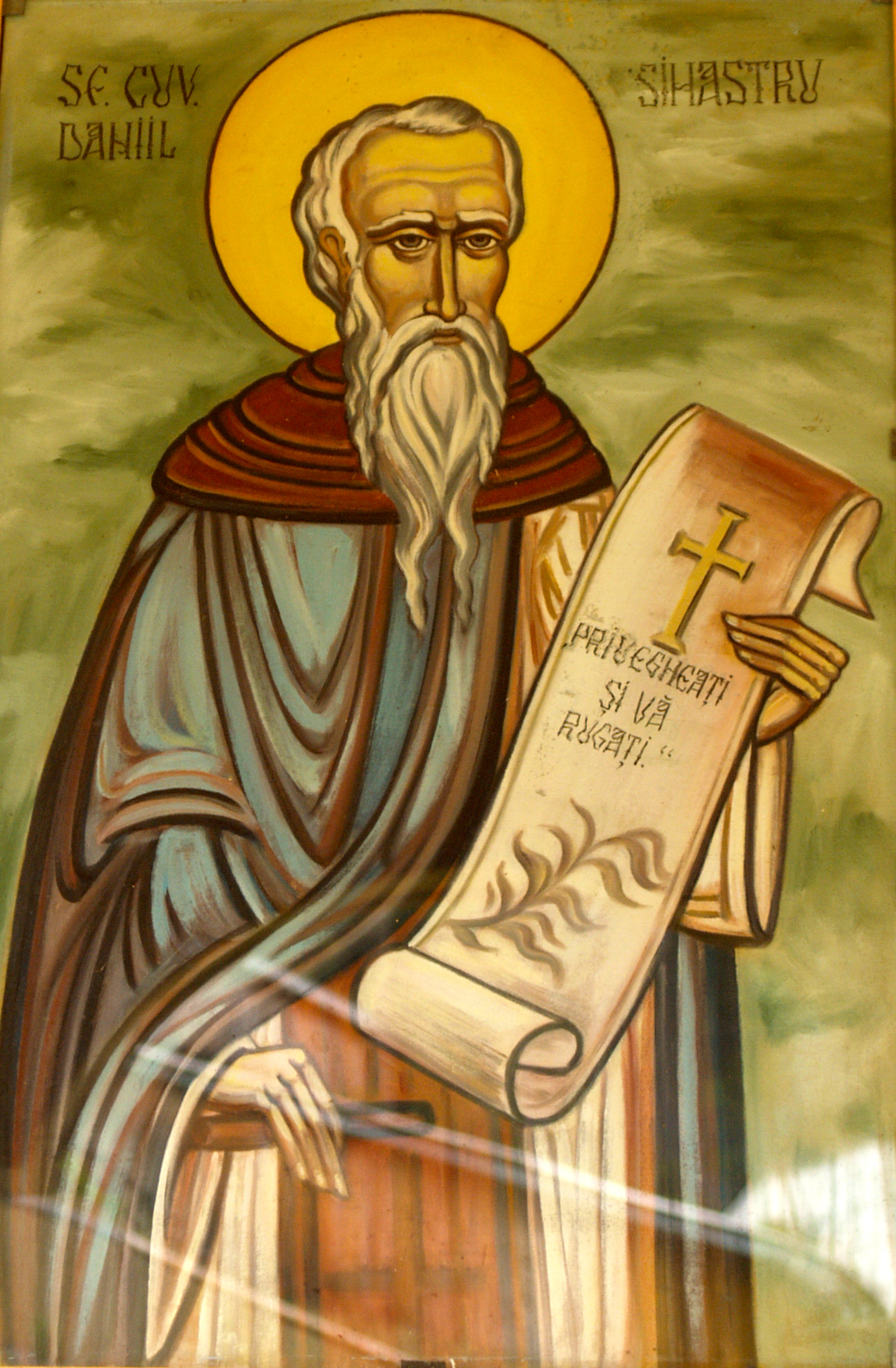 Sfântul Cuvios Daniil Sihastrul