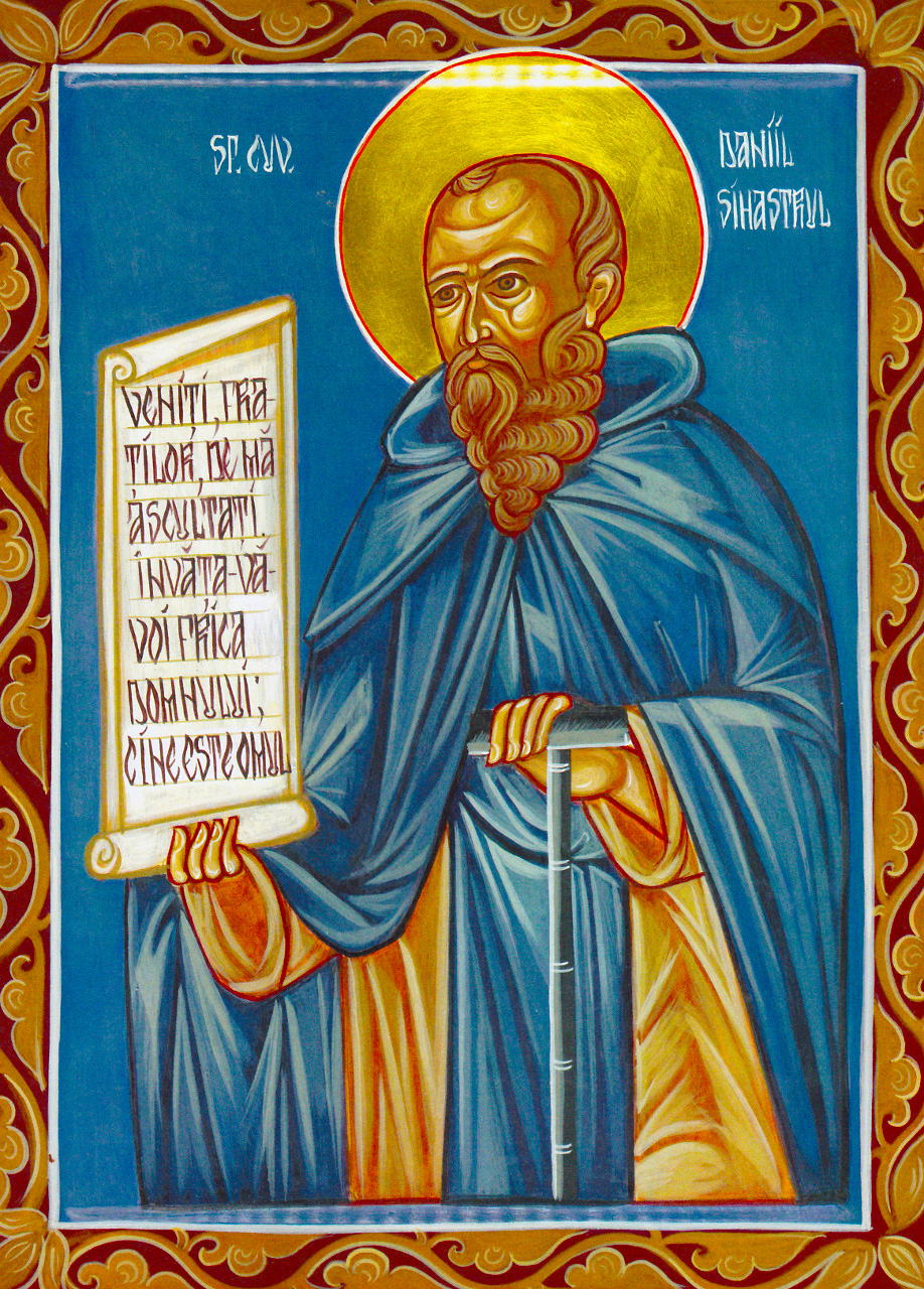 Sfântul Cuvios Daniil Sihastrul