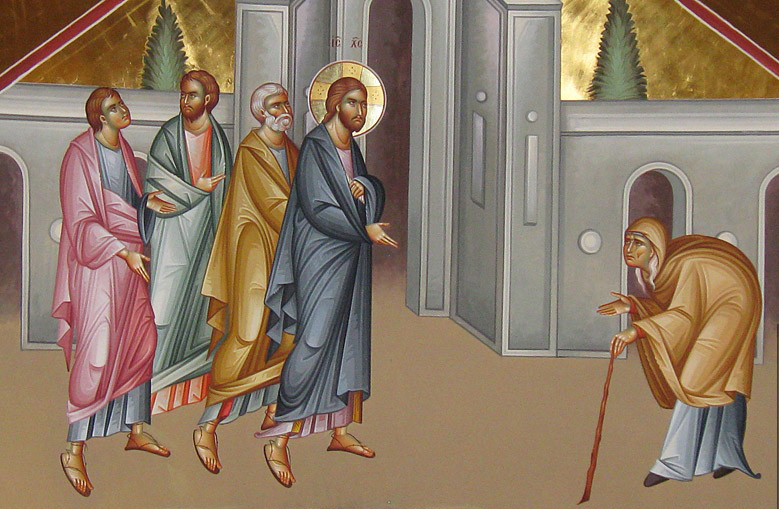 Tămăduirea femeii gârbove